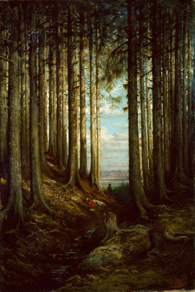 Alpine Scene by Gustave Dore