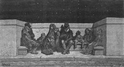 Asleep Under the Stars, 1872 by Gustave Dore
