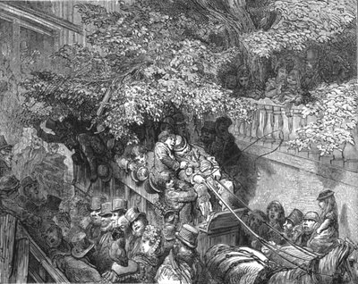 Caught in the Branches by Gustave Dore