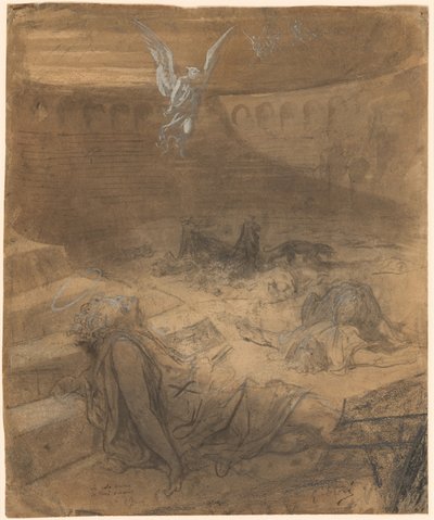 Christian Martyrs by Gustave Dore