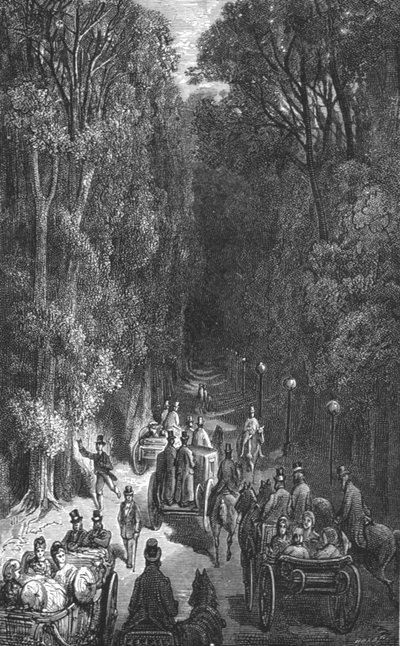 Home - from Holland House by Gustave Dore