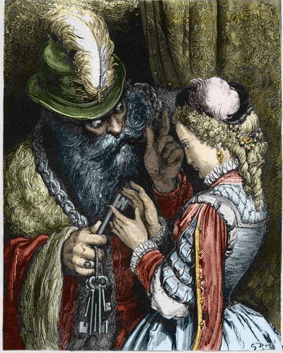 Illustration for “Bluebeard” by Gustave Dore