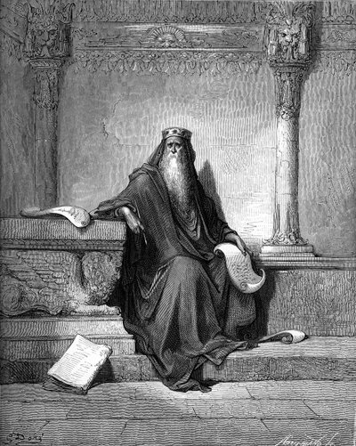 King Solomon - Bible by Gustave Dore