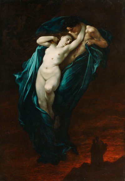 Paolo and Francesca da Rimini by Gustave Dore
