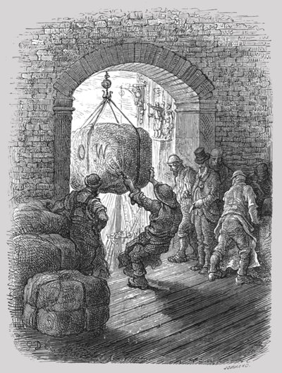Porters at Work by Gustave Dore
