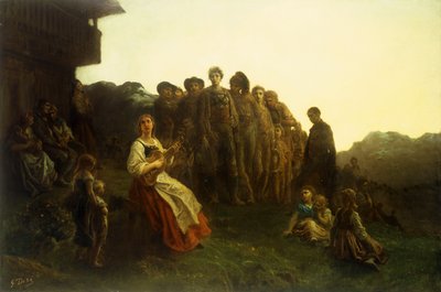The Balladeer by Gustave Dore
