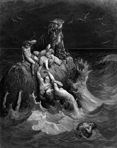 The Deluge, 1866 by Gustave Dore