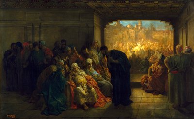 The House of Caiaphas, 1875 by Gustave Dore