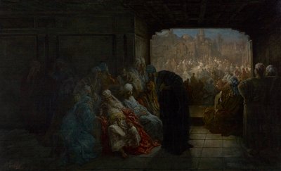 The House of Caiaphas, 1875 by Gustave Dore