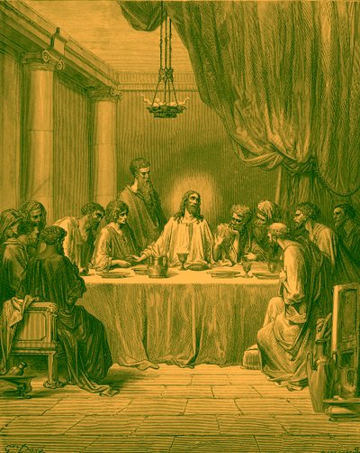 The Last Supper - Bible by Gustave Dore