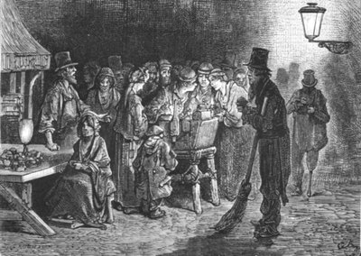 Whitechapel Refreshments, 1872 by Gustave Dore