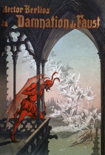 The Damnation of Faust, c.1900 by Gustave Fraipont