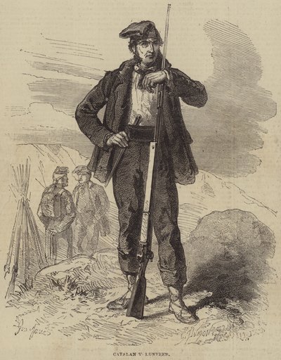 Catalan Volunteer by Gustave Janet