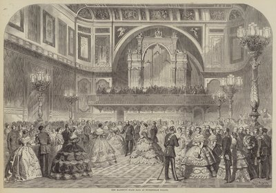 Her Majesty’s State Ball at Buckingham Palace by Gustave Janet