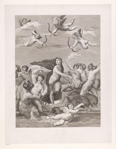 Triumph of Galatea by Gustave Joseph Biot