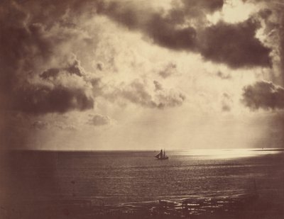 Brig on the Water, 1856 by Gustave Le Gray