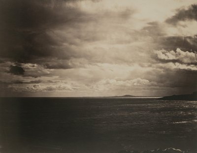 Mediterranean with Mount Agde by Gustave Le Gray
