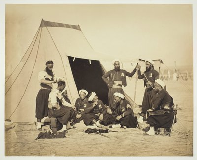 Untitled Zouaves, 1857 by Gustave Le Gray