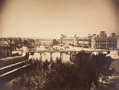 View of the Seine, Paris by Gustave Le Gray