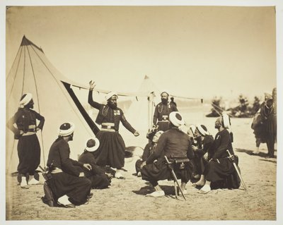 Zouave Storyteller by Gustave Le Gray