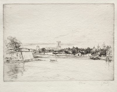 Le Petit St. Eloi, La Rochelle by Gustave Leheutre