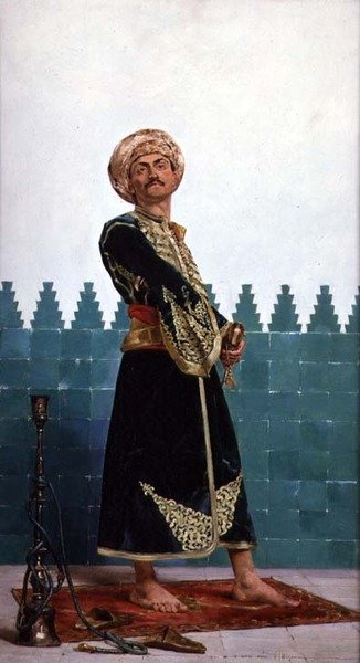 An Arab Guard by Gustave Leon Antoine Marie Popelin