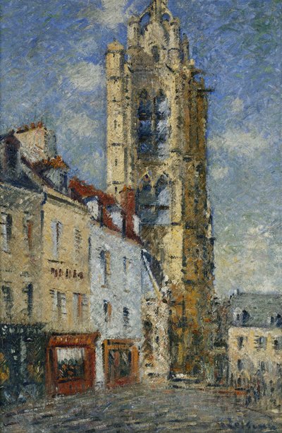 The Bell Tower of St by Gustave Loiseau