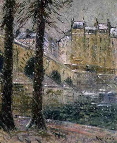 The Pont Marie, c.1926 by Gustave Loiseau