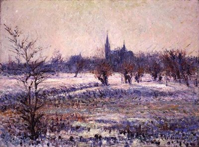 White Frost by Gustave Loiseau