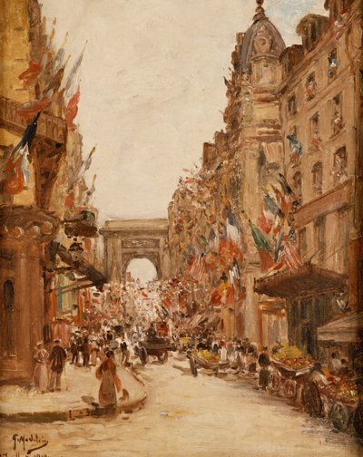 Bastille Day by Gustave Madelein
