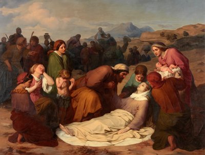 Death of Rachel by Gustave Metz