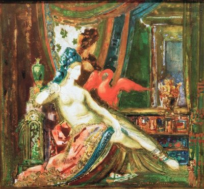 Dalila with the Ibis by Gustave Moreau