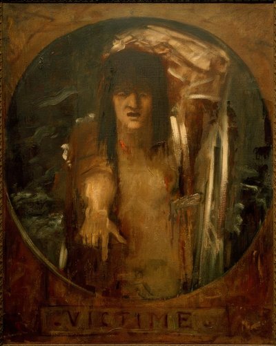 The Sacrifice by Gustave Moreau