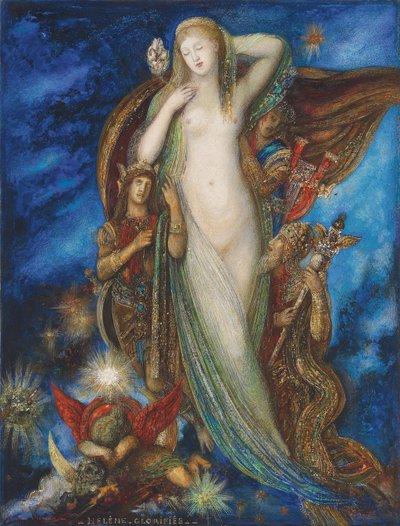 Helen Glorified by Gustave Moreau