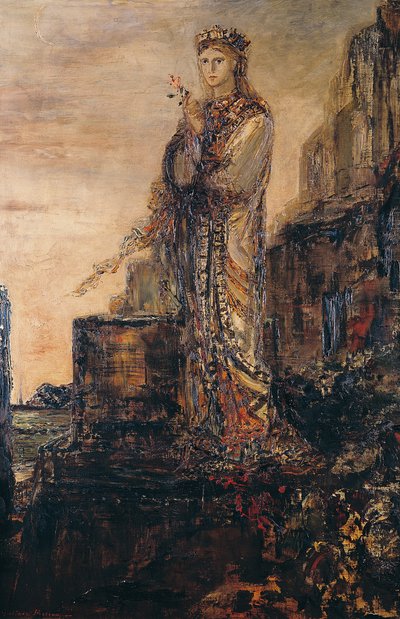 Helen on the Ramparts of Troy by Gustave Moreau