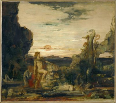 Hercules and the Hydra of Lerna by Gustave Moreau