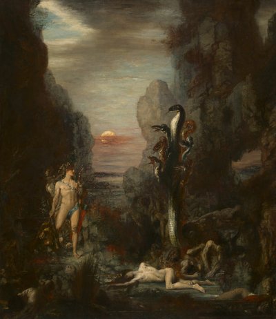 Hercules and the Lernaean Hydra by Gustave Moreau