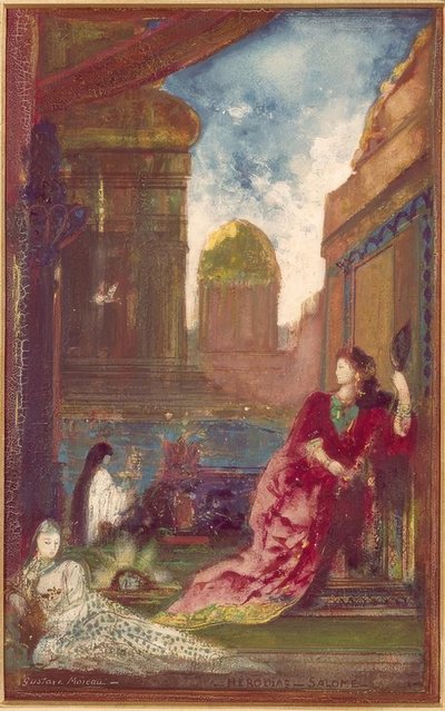 Herodias and Salome by Gustave Moreau