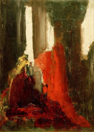 Untitled (Color Sketch) by Gustave Moreau