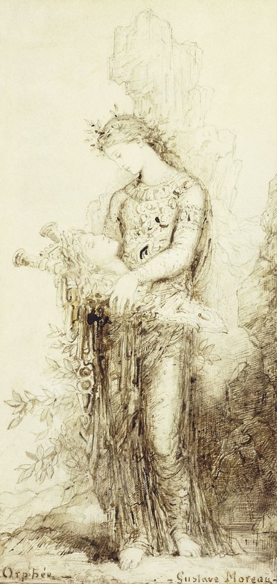 Orpheus by Gustave Moreau