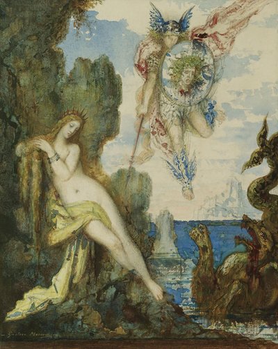 Perseus and Andromeda by Gustave Moreau