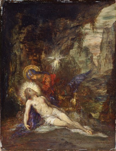 Pietà, c. 1876 by Gustave Moreau