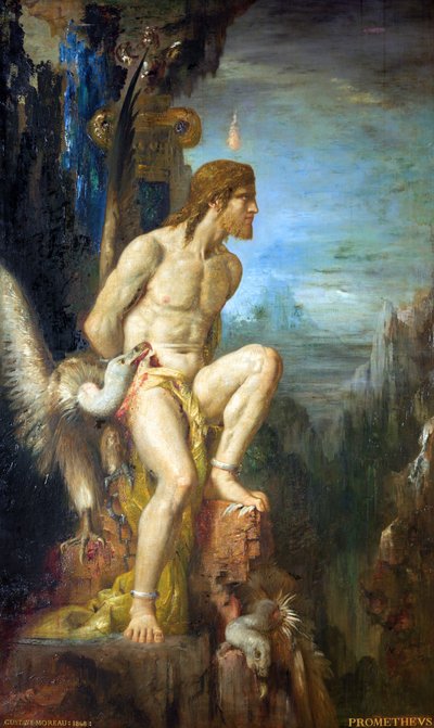 Prometheus by Gustave Moreau