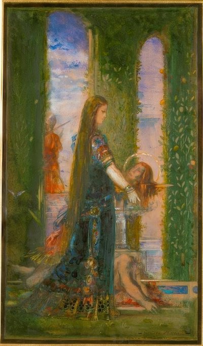 Salome in the Garden by Gustave Moreau