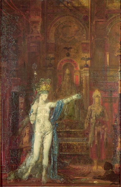 Salome Dancing Before Herod, c.1874 by Gustave Moreau