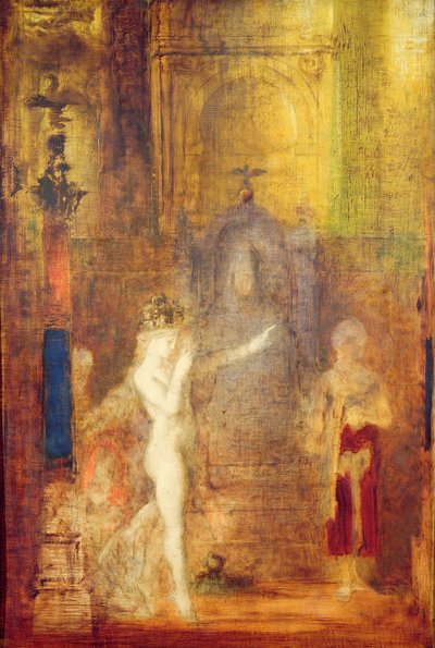Salome dancing before Herod, c.1876 by Gustave Moreau