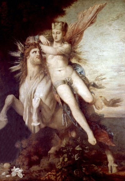 The Rape of Europa, c.1869 by Gustave Moreau