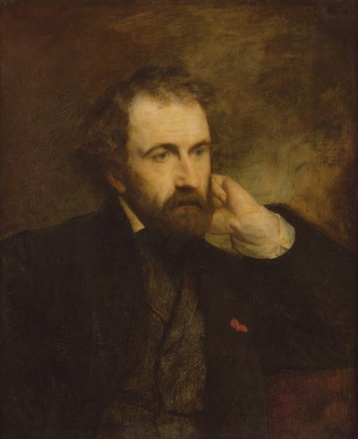 Portrait of Paul Chenavard (1807-95) by Gustave Ricard