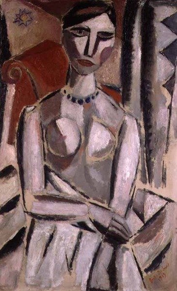 Portrait of a Woman by Gustave de Smet