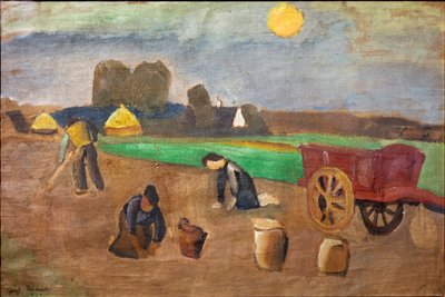 Potato Harvest by Gustave de Smet